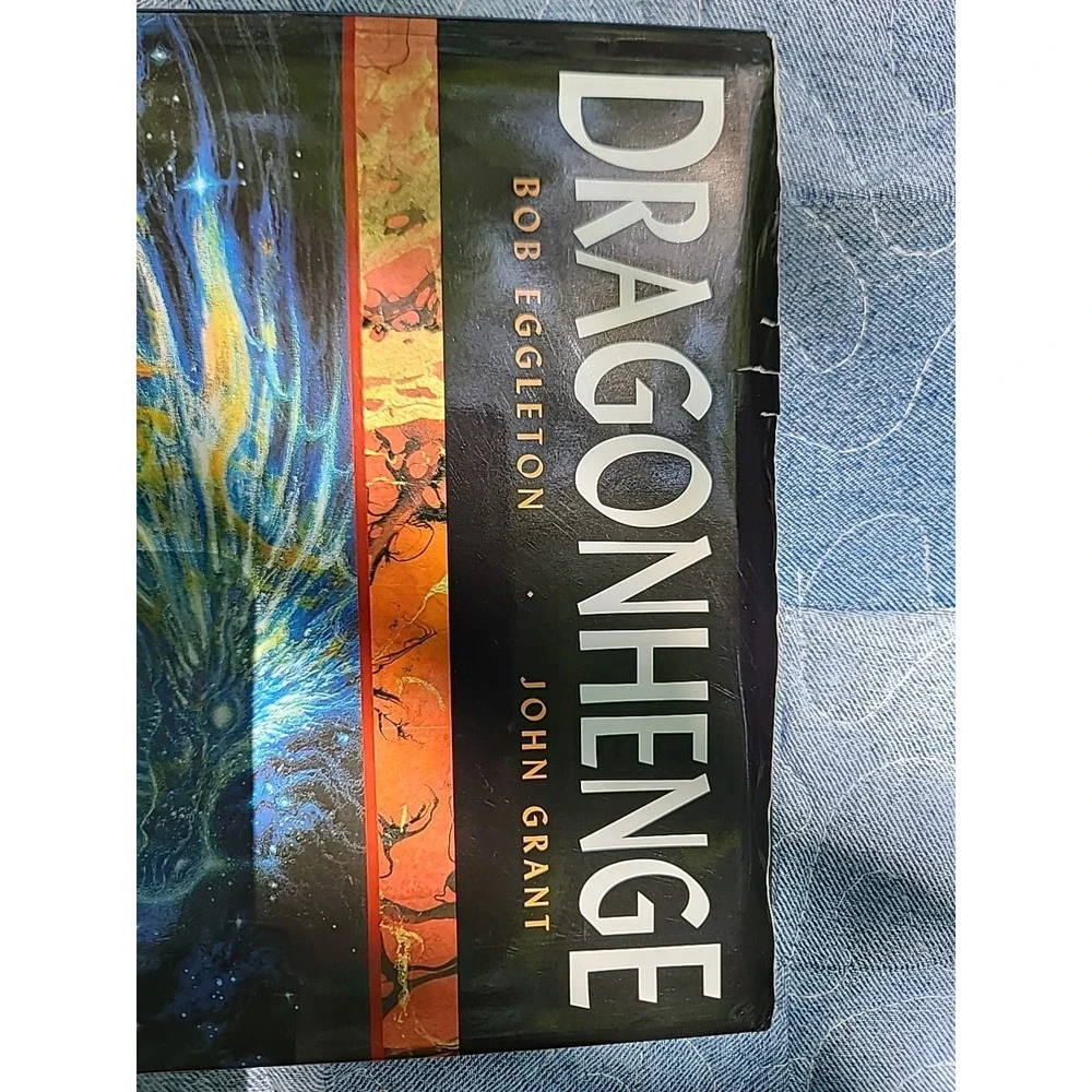 Dragonhenge Book by Bob Eggleton & John Grant Fantasy Medieval Magic Gift Legend